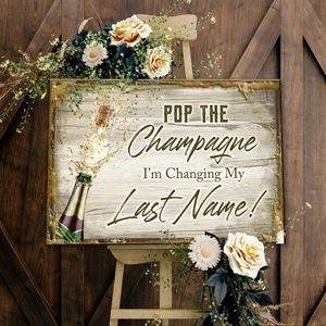 Wedding 8 1/2"x11" Wall Art